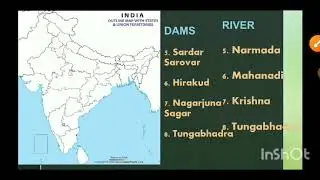 WATER RESOURCES | CLASS-X |  Geography | chapter-3 | MAP Work