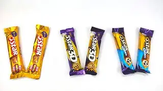 Cadbury 5star vs 5star 3D vs 5star Oreo