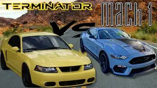 Гонки на моем стандартном Mach 1 против болта на тягаче TERMINATOR Cobra