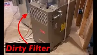Bryant furnace Blowing COLD Air - 90 Second Air Flow Filter Test!