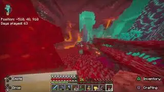 Minecraft hardcore 100 days part 12. Breaching the fortress.