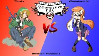 Bennosuke cup  #1 Winner Round 1: Tsuki (Link) VS Beewaffle (Inkling)