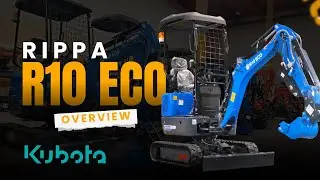 Rippa R10Eco Kubota Diesel Mini Excavator Overview | Best Seedling LLC