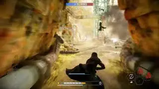Star Wars Battlefront 2 Top hero gameplay Vader