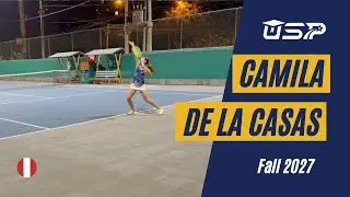 Camila De Las Casas - Tennis Recruiting Video - Fall 2027