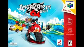 Angry Birds Kart 64 v1.0 (Mario Kart 64 Hack) [N64]