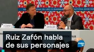 Ruiz Zafón habla de sus personajes - Es la Hora de Opinar