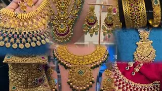New darbari gold jewellery design only for you 💝💫🤗  #viral #wedding #darbar #jewellery #subscribe 