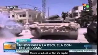 Syrian children are the most affected by the war