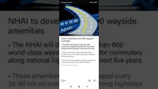 NHAI to develop over 600 wayside amenities in 5 yrs