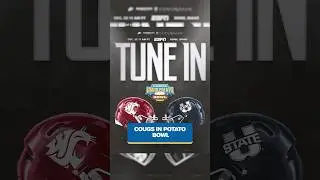 Cougs playing in the Famous Idaho Potato Bowl