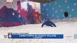 Candytopia has Kenny swimming in a sea of marshmallows