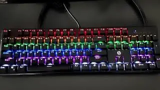 HP GK320 RGB Backlight Mechanical Gaming Keyboard  [PRODUCT LINK IN DESCRIPTION]