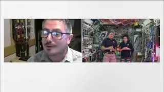 STATION ASTRONAUTS DISCUSS LIFE IN SPACE WITH THE LOLLIPOP THEATER NETWORK