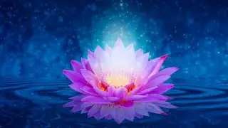 Calming Turquoise River and Waterfall Ambient Sounds for Grounding Meditation