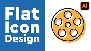 How to Flat Icon Design Illustrator Tutorial