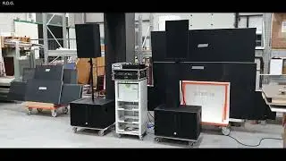 PA Speaker 💪🏼 Soundcheck 💪🏼 OMNITRONIC PAS Sub RCF-Fane Top t.amp TSA PA Anlage Speaker Test