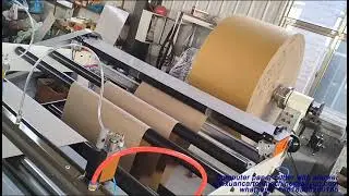 China roller paper cutter and stacker ! kraft roller paper cutter machine