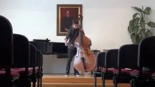 J. Garscia: Tanz from Leichte Spielstucke fur Kontrabass und Klavier - 17.3.2015