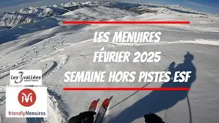 Ski hors pistes -  Les Menuires / 3 Vallées - Février 2025