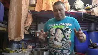 Охлаждаю пиво .Холодильник вместо чиллера.