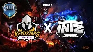 Highlights - KEYD vs INTZ - JOGO 1 - SEMIFINAL - CBLOL 2017