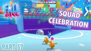 FALL GUYS Season 4: Squad Celebration Gameplay