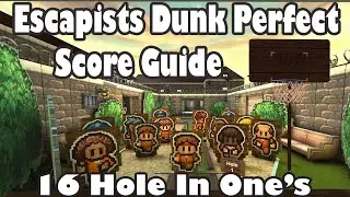 [Golf With Your Friends Dunk Guide] Escapists - ALL HOLES IN ONE!!!
