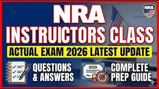 Nra Instructors Class Actual Exam Latest Update Questions An video