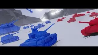 Random Fighting in Total Tank Simulator