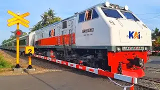2 Jenis Perlintasan Kereta Api Baru WANTECH Sederhana | Palang SIEMENS Unik