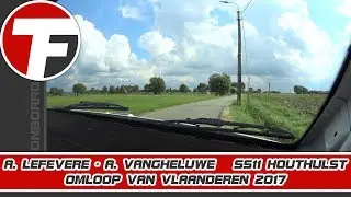 Onboard | A. Lefevere - A. Vangheluwe | SS11 Houthulst | Omloop van Vlaanderen 2017