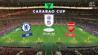 FC26 EASPORT Chelsea vs Arsenal [Carabao Cup] 15.01.26