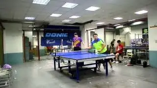 Nice Set at Hua Qiang （華強桌球俱樂部）Table Tennis Club - Summer 2015!