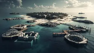 Caribbean Private Island - $750M AI Luxury Resort with Underwater Rooms | ASMR Billionaire