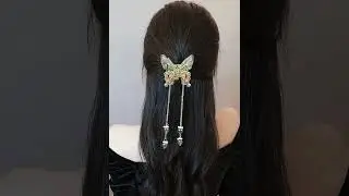 🦋Small Butterfly Hair Clips 🦋 Cute Mini Hair Accessories for Girls #flowers #clawclips #hairstyle