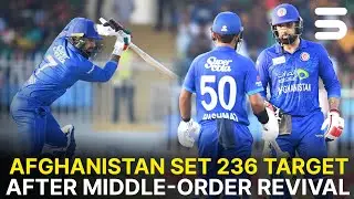 Shahidi & Nabi Build Crucial Partnership | Afghanistan vs Bangladesh | 1st ODI, 2024 | 3A1K