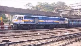 KJT PUNE Passenger with Pune WDP-4D 40144