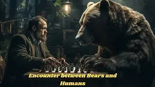 Heart pounding wildlife encounter up close with a wild Bear