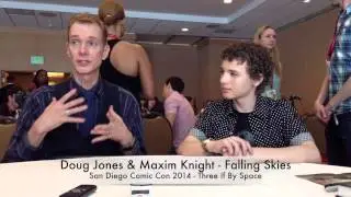 Comic Con 2014 Falling Skies Interview - Doug Jones and Maxim Knight Part 3
