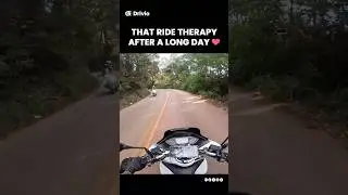 Long day. Heavy head.One ride&mdash;and everything feels lighter.This is ride therapy. 🏍️ #youtubeshorts