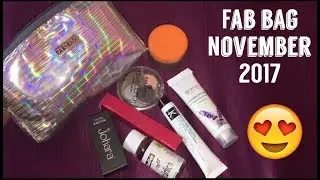 November Fab Bag 2017 The Hit List