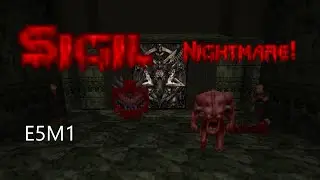 Doom 1 - E5M1 - Nightmare!