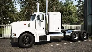 Peterbilt 377 Truck - FS25 Mods | Classic Highway Truck with Clean Custom Options