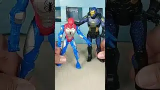 Grey Venom Throw Spider-Man Off l Marvel Toys #youtubeshorts #viralshorts #marveltoys #spiderman