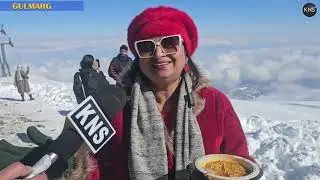 Tourists throng Gulmarg after fresh snowfall, soaking in the magical winter landscape, enjoyed 