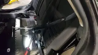 process of adding inflatable rear seat belts on a 2017 ford fusion