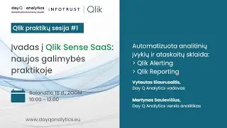 Automatizuota analitinių įvykių ir ataskaitų sklaida: Qlik Alerting ir Qlik Reporting