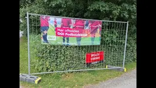 Bag Facaden i &Oslash;rslev. DGI fodboldskole.