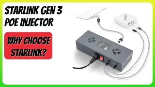 REVIEW (2025): Starlink Gen 3 PoE Injector. Features